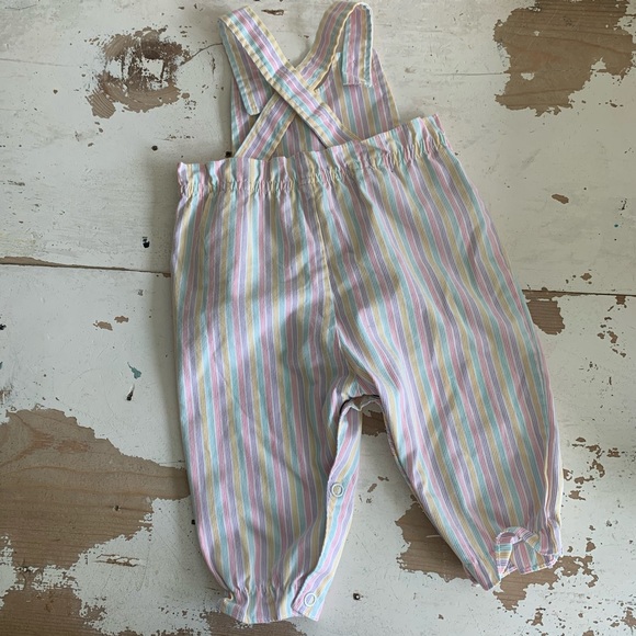 Vintage One Pieces Vintage Pastel Rainbow Jumpsuit Poshmark
